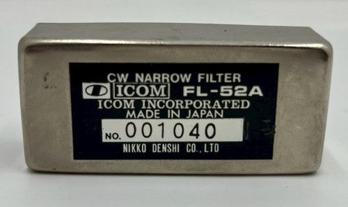 ICOM FL-52A 500Hz CW Filter for IC-R75 IC-718 IC-746 Genuine Tested