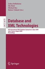 Bellahsene - Database and XML Technologie…