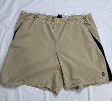 Nike ACG Shorts Mens Large Khaki Black Mesh O...