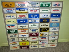 Unique Vintage Garage License Plate Wall Hanging Custom Sign Craft Art