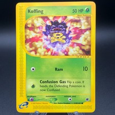 Pokemon Koffing 114/165 - 2002 Expedition Base Set - NM Non-Holo WotC E-Reader on eBay