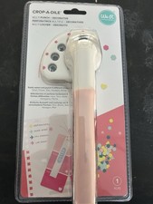 We R Memory Keepers 60000079 CROP-A-DILE Multi Punch Heart Flower Star Paper NEW