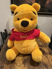 Vintage Mattel Disney Big Winnie The Pooh Plush Stuffed Animal 20 Arcotoys