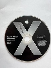 Mac OS X Tiger Install DVD Untested / No Box 
