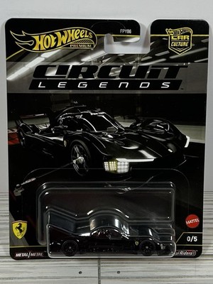 2025 Hot Wheels Premium Circuit Legends Ferrari 499P Black