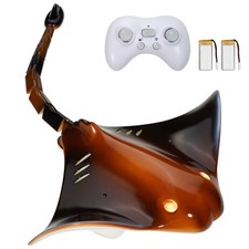 Remote Control Manta Ray Toy, 2.4GHz High Simulation Robot Manta Ray with Light,