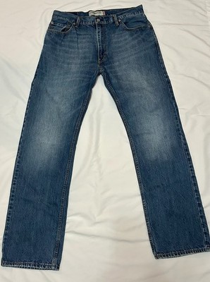 Levi's 505 Men's Jeans Size 38x34, Regular Fit, Straight Leg