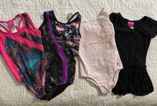 Lot of 4 007 - Future Star Capezio Leotards Dance, Gymnastics, Child Small