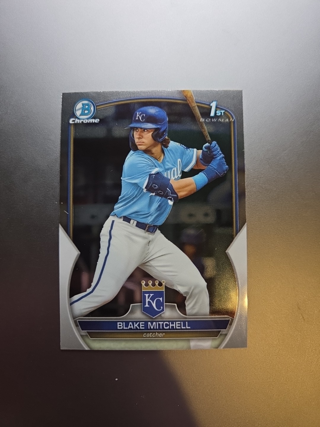 Blake Mitchell 2023 Bowman Chrome 1st BDC 133 Rookie Card Royals