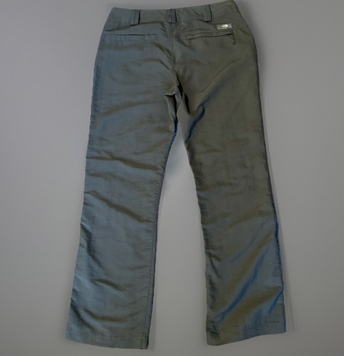 THE NORTH FACE Pants Womens Size 8 Dark Gray Lightweight Zip Pockets Hiking EUC - Picture 8 of 11