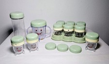 Magic Bullet Baby Bullet Food Blender Processor Green Container Jar Replacement