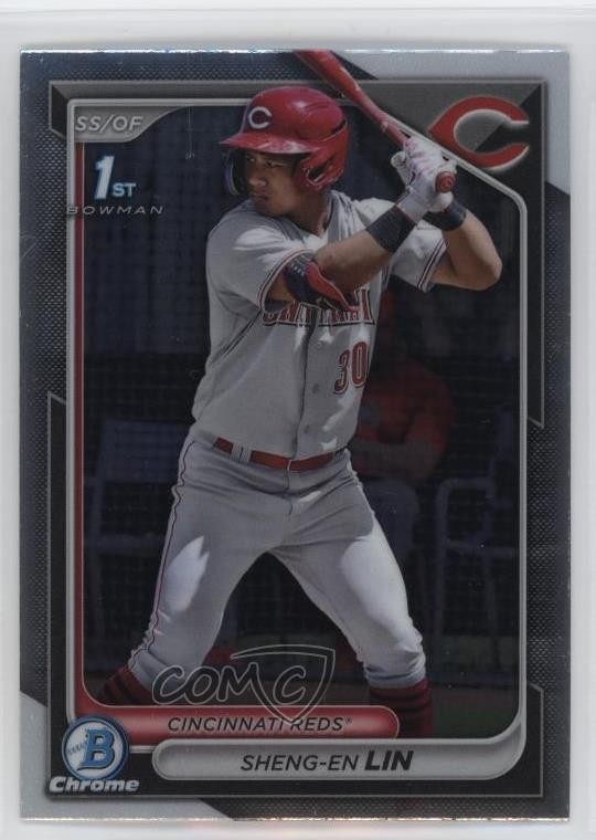 2024 Bowman Chrome Prospects Sheng-En Lin #BCP-155 sq1