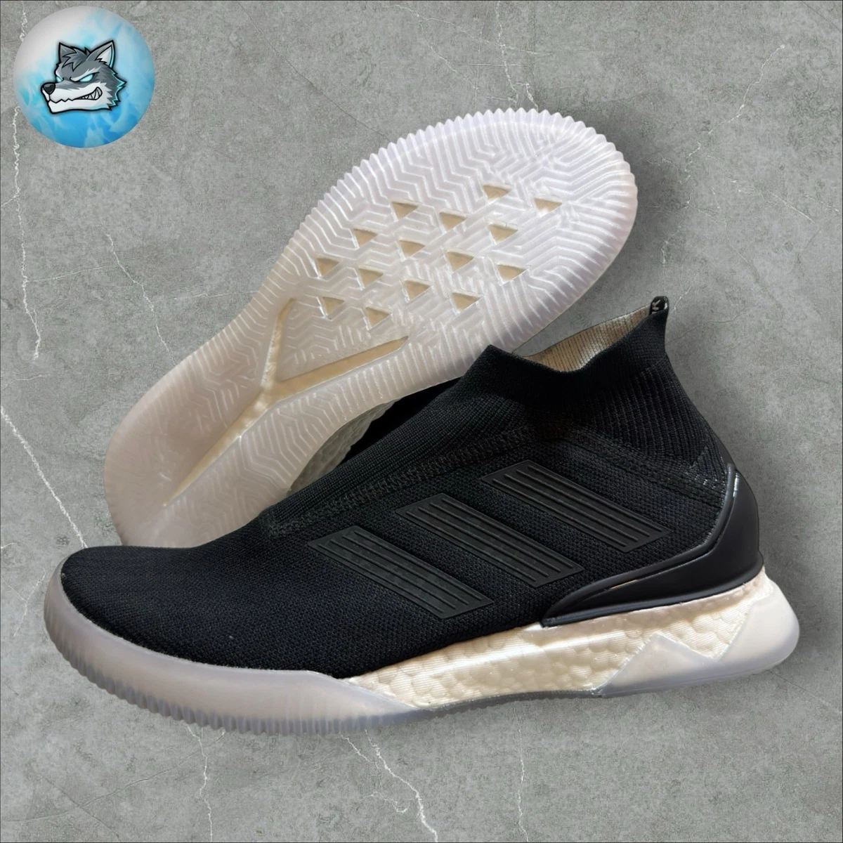 Adidas Predator Tango 18.3 Men’s 13.5 Black White Indoors Soccer Shoes Sneakers 3483d96bbae3.jpg?width=3840&  main image 3