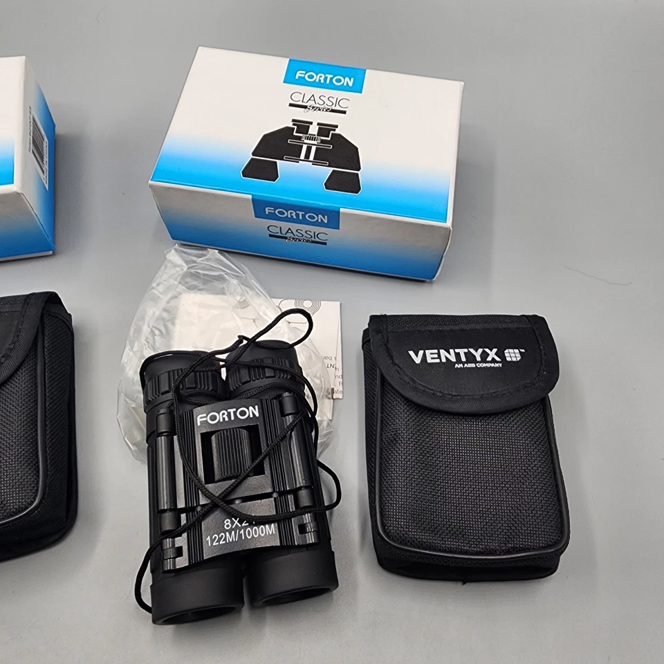 Lot Of Two: Forton Classic Series 8x21 122M/1000M Mini Binoculars - Image 3 of 4