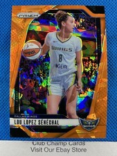 2024 #121 Lou Lopez Senechal Panini Prizm WNBA Orange Ice Prizm Wings