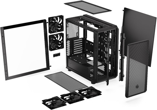 ENDORFY Arx 700 Air Full Tower PC Black ATX micro ATX Mini-ATX 17.9 cm 41 cm - 第 4/4 張圖片