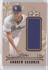 2014 Topps Triple Threads Unity Single Jumbo Relics Gold 5/9 Andrew Cashner g6w