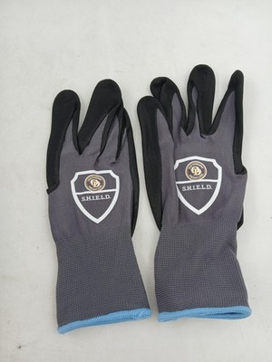 Anderson Uniform Safety Work Gloves Mens XL Gray SHIELD Old Dominion 12 Pair