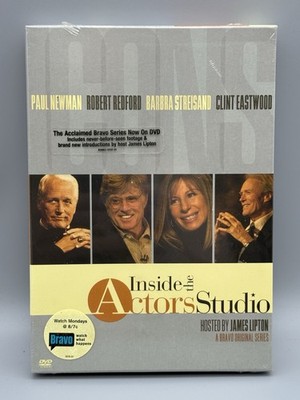 Inside the Actors Studio - Icons (DVD, 2006, 3-Disc Set) Newman Redford Streisan