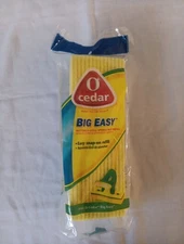O Cedar Big Easy Butterfly Snap On Sponge Mop Refill New Sealed Discontinued