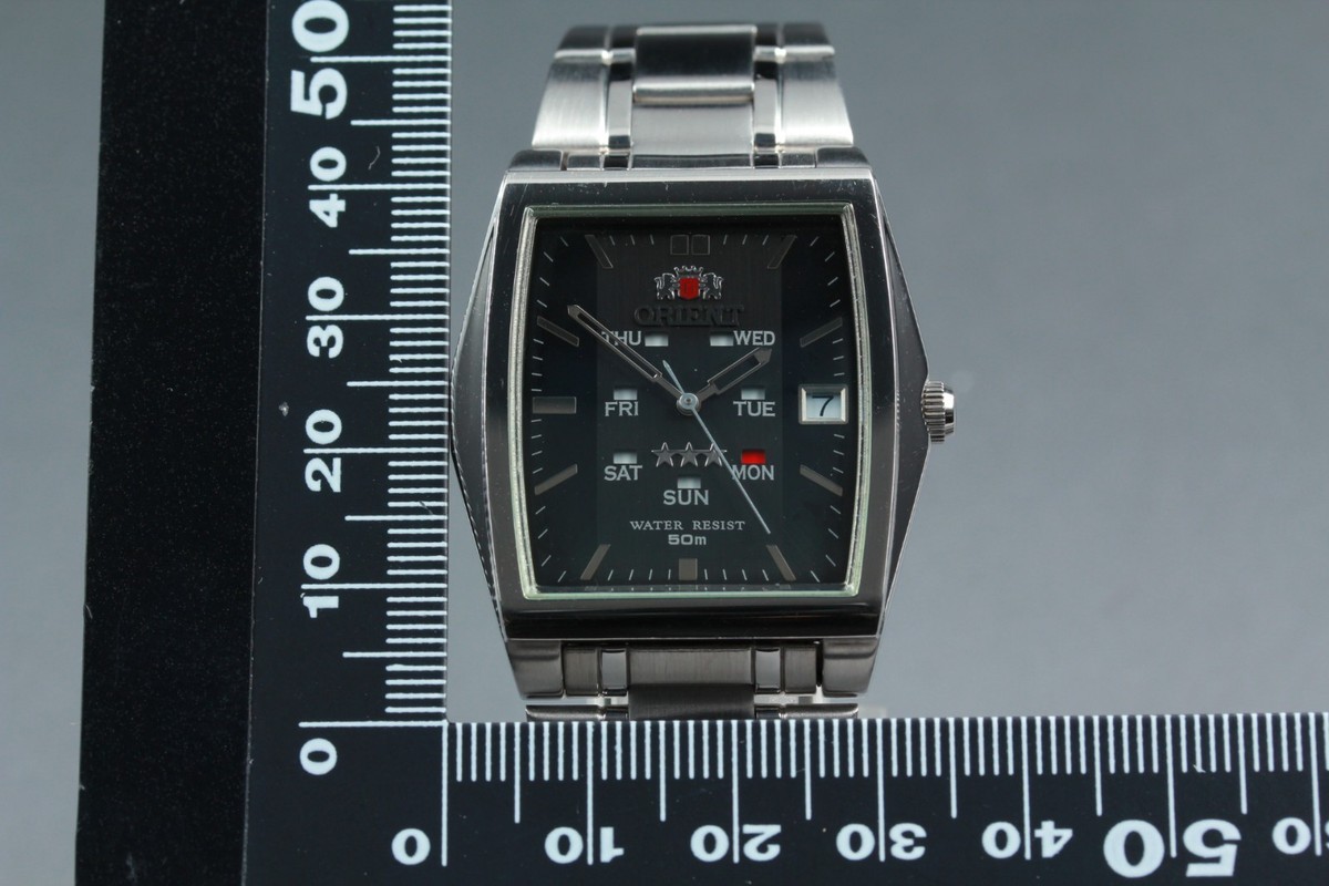 Near MINT] ORIENT Three Star PMAA-C2 Daydate Automatic Men
