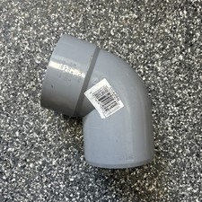 Osma SN8 110mm Soil Pipe Solvent Weld 67.5 Degree Elbow In Grey