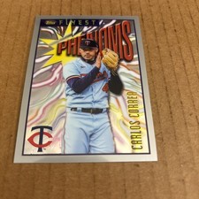 2023 Finest Phenoms UNCOMMON Carlos Correa #103 Twins Baseball Card (e9)