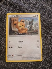 Pokémon TCG Teddiursa Cosmic Eclipse 171/236 Regular Common Excellent Condition