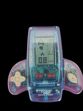 Blue POCKET GAME PLAYER, Portable Handheld Electronic Spaceship w/11 Video Games