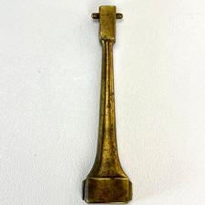 Solid Brass Replacement Door Knocker Strike Bar MidCentury 4.5" Door Hardware