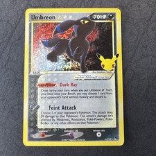 Umbreon Star 17/17 Celebrations: Classic Collection Holo Pokemon on eBay