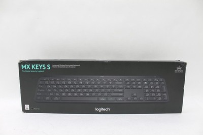 Logitech MX Keys S Advanced Wireless Full Size Illuminated Keyboard, 920-011406