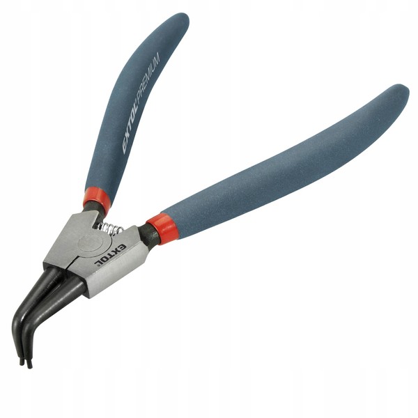 Seegeringzange Sicherungsringzange Sprengringzange 175Mm Aussen Gebogen Crv-image