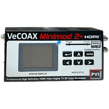 PVI VeCOAX MiniMod-2 HDMI TO RF MODULATOR UNIT 1080p
