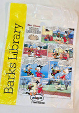 EHAPA Barks Library, Plastikt&uuml;te Beutel Werbung Tragetasche ca. 34 x 45 cm