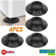 4Pcs Washing Machine Round Base Home Non-slip Mat Anti Vibration Rubber Feet Pad