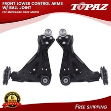 Pair Front Lower Control Arms w/ Ball Joint F...
