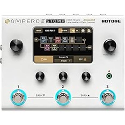 HOTONE Guitar Multi Effects Processor Multi Effects Pedal Touch Screen Guitar Ba