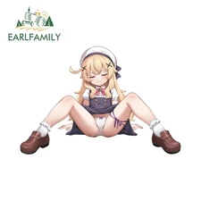 EARLFAMILY 5.1" Nobeta Car Stickers Artistic Seductive Electric-Bicycle Decals