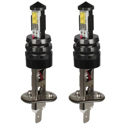 2pcs 6000K H1 White Super Power Cob Led Bulb Headlight High Low Beam Fog Lamp
