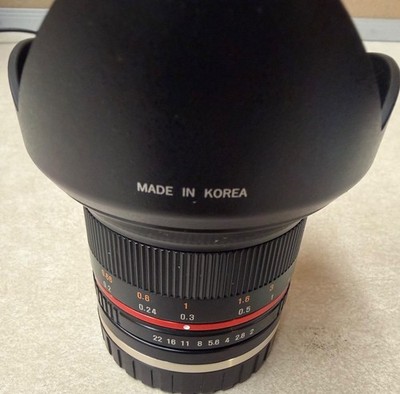 Rokinon Camera Lens For Canon 12mm Ultra Wide Angle