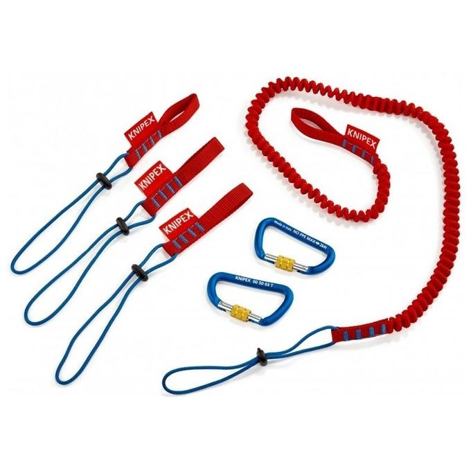 Knipex 00 50 04 T BK Set Anticaduta: Sicurezza Utensili Professionale