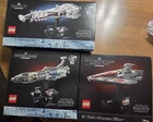 LEGO Star Wars: Tantive IV 75376; Invisible Hand 75377; Acclimator 75404 - CIB