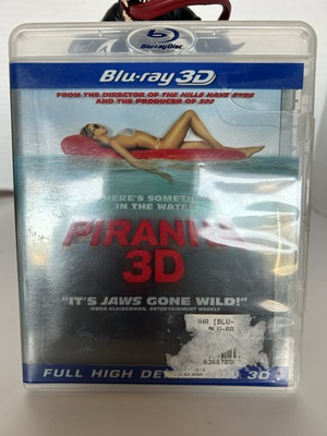 #ad Piranha 3D 2011 Blu Ray 3D Blu Ray Elisabeth Shue $11.99