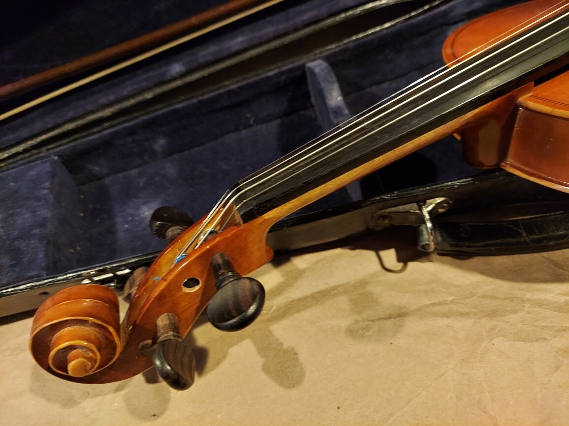 予約中!】 3/4 sized No.6 Suzuki Kiso violin, Very 1967 予約中!】 3/4 sized No.6 Suzuki Kiso violin, Very 1967