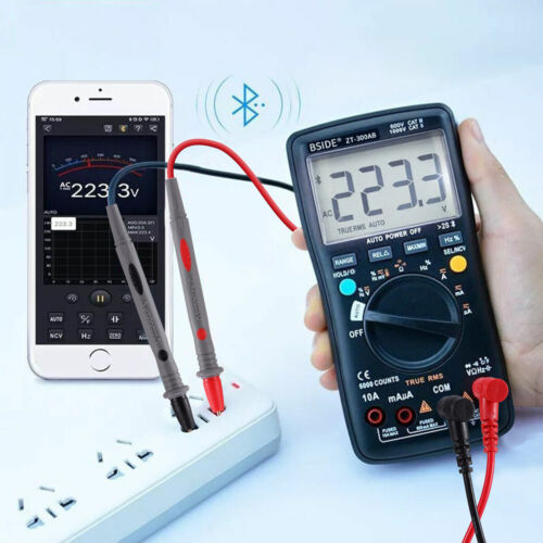 1000V 20A Multímetro Digital Sonda Universal Cable Prueba Plomo Caimán Clip - Imagen 8 de 12