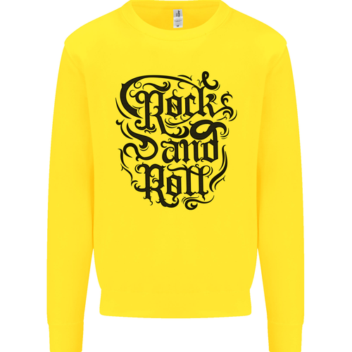 Rock and Roll Music Kids Sweatshirt Jumper - Picture 30 of 66