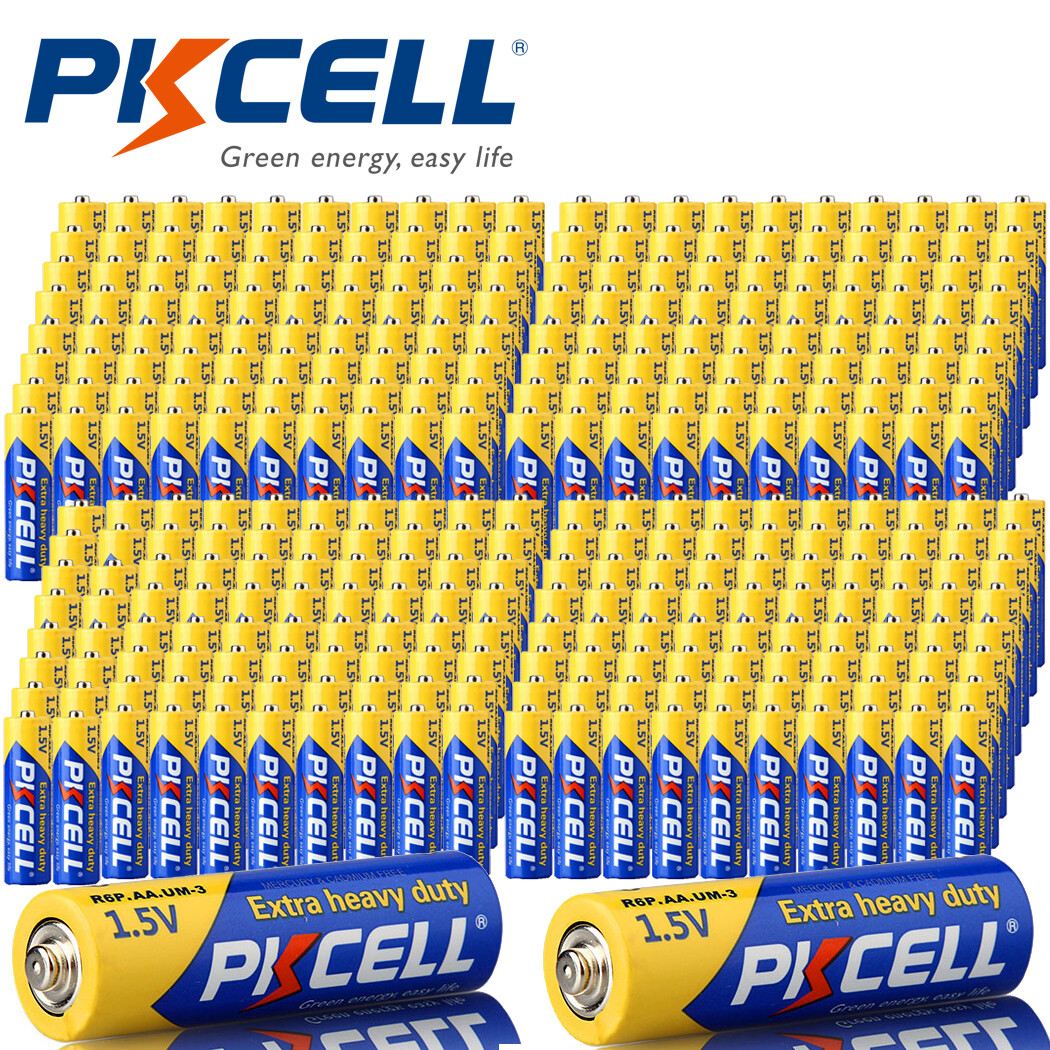 2000Pcs AA Batteries 1.5V R6P UM3 E91 PC1500 Double A Cell Zinc-Carbon Wholesale-image