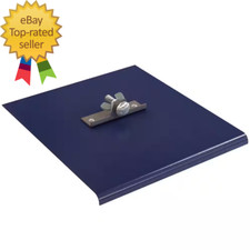 9 In. X 10 In. Blue Steel Walking Concrete Edger