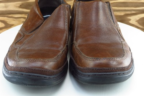 Nunn Bush Shoes Sz 10 M Round Toe Brown Loafer Leather Men - Picture 2 of 8